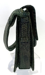 lot 297 image: Vintage Green Dyed Alligator Skin Handbag