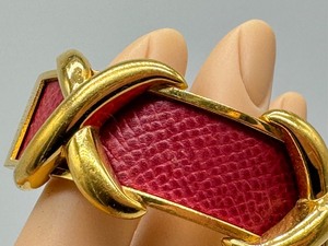 lot 27 image: Vintage Hrmes Criss Cross Bracelet