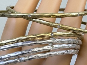 lot 497 image: Fun Bangle Bracelets