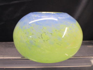 Blue & Yellow Vase