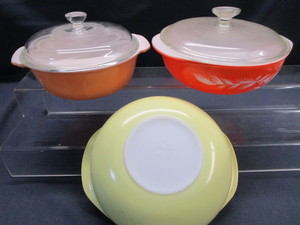 Pyrex & Fire King Casseroles