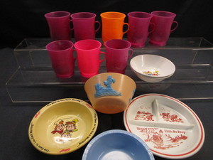 Kool-Aid Mugs, Kelloggs Cereal bowls