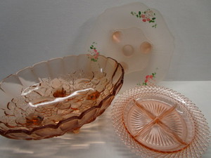 Pink Depression Glass