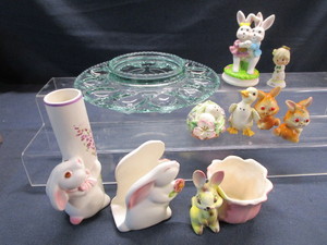Easter Bunnies, Shakers, Music Box