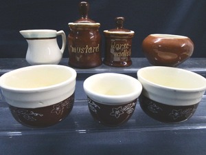 Oxboro, Shenango, Chefsware, Mustard, Horseradish