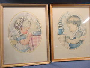 Vintage Prints with Children
