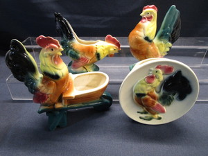 Royal Copley Chickens