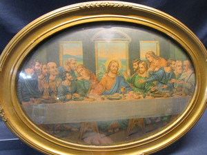 Vintage Last Supper Print