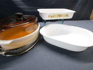 Corning & Fire King Baking Dishes