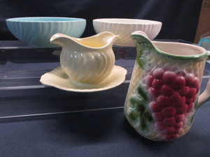 Franciscan Bowl, Gravy, Juice Pitcher