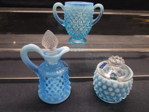 Fenton Opalescent Hobnail