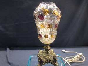 Lamp -  Multi Colored Dot Shade