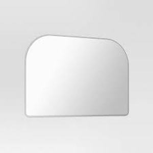 lot 29 image: 24 x 36 Mantle Frameless Mirror - Threshold