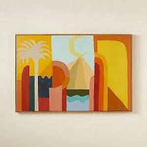 lot 26 image: 36 x 24 Time and Place Framed Wall Art - Opalhouse designed with Jungalow