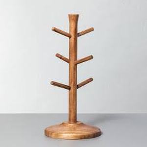 lot 80 image: Wooden Mug Tree - Hearth & Hand with Magnolia Brown