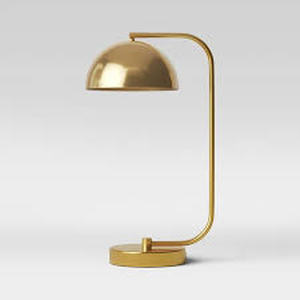 lot 93 image: Valencia Table Lamp Brass - Threshold