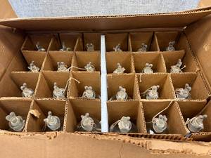lot 35 image: 24 - 200ml Dropping Bottles With Mickey Mouse Top Glass