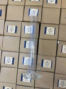 lot 66 image: 40 - 100ml Graduated Cylinders Mercer Glass