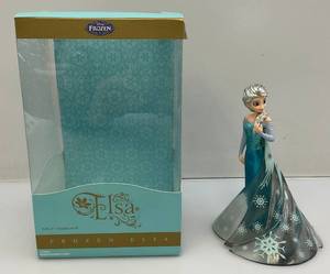 lot 5 image: Disney Figuarts Zero Princess Elsa Frozen Bandai Figurine Model Toy Collection (NOB)