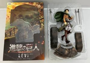 lot 18 image: Pulchra Levi 17 PVC Figure Attack On Titan (NOB)