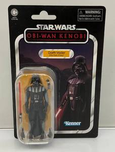 lot 46 image: Star Wars Vintage Collection Obi-Wan Kenobi Darth Vader Dark Times Hasbro 2022 (NOC)