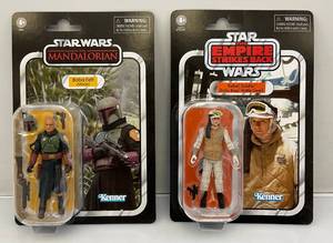 lot 59 image: 2022 Star Wars Action Figures Including The Empire Strikes Back Rebel Soldier (Echo Base Battle Gear & The Mandalorian Buba Fett Morak (NOC)
