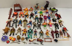 lot 80 image: Misc. Vintage Action Figures & More