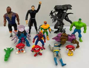 lot 93 image: Misc. Vintage Action Figures & More