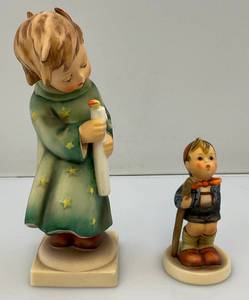 lot 124 image: Misc. Vintage M.J. Hummels (Angel Has Grazing In Clear Coat)