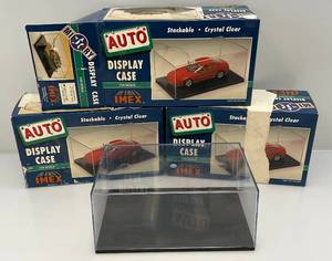 lot 165 image: 3 Military Display Cases 110 Scale IMEX Brand (Pre-Owned) In Original Box