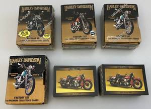 lot 185 image: 1992 Factory Sets Of Harley Davidson Trading Cards