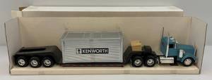 lot 192 image: Vintage Lowboy Brand 1979 Kenworth Lowboy Carrier 132 Scale