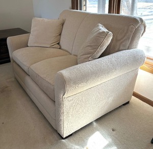lot 2A image: Room and Board Loveseat