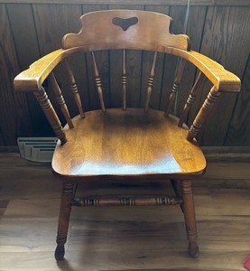 lot 46 image: Variety of Vintage Wooden Dining Chairs