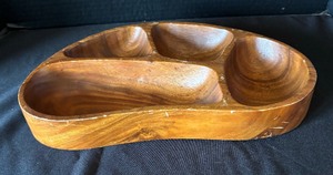 lot 47 image: Wonderful Wooden Serving Pieces