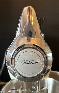 lot 75 image: Vintage Sunbeam Mixer