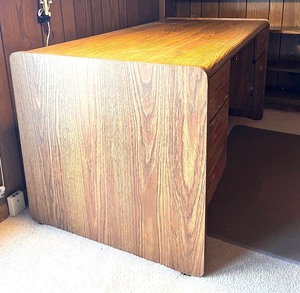 lot 26A image: Vintage Office Desk