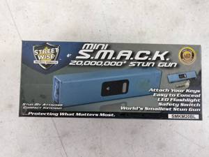 New Streetwise Mini SMACK 20,000,000 Stun Gun - Blue