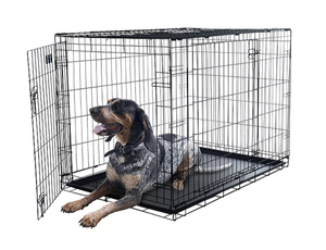 New PetMaker Double-Door Folding Pet Crate  Extra Large