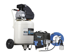New Pulsar 15-Gallon Vertical Air Compressor with Tool Kit
