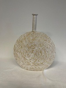 Modern Textured Stem Vase