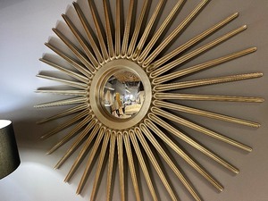Sunburst Mirrored Wall Art