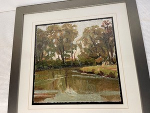 Framed Art River Scene