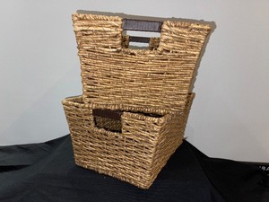 2 Wicker Baskets