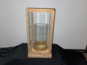 Glass Candle Lamp