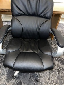 Black Leather like Executive Office Chair