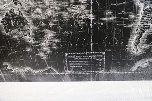 Large Framed Map of the Proposed Global Cable System