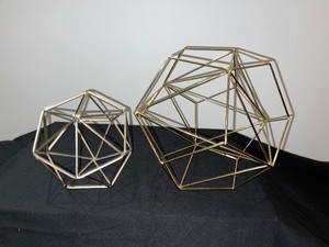 Set of Two Wire Art