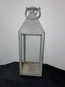 Metal and Glass Outdoor Lantern