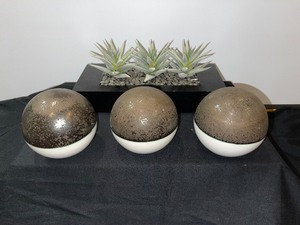 Lot of 4 Decorative House Art Items
